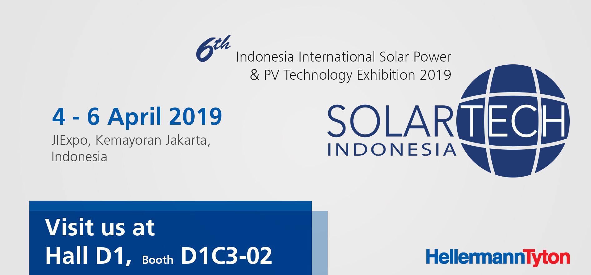 6th Indonesia International Solar Power & PV Technology Exhibition 2019