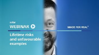 Webinar: Lifetime risks and unfavourable examples