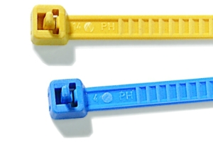 cable tie with Paul Hellermann abbreviation as PH