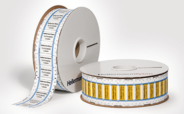 Wire identification sleeves - Ladder style format