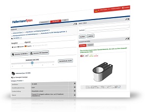 Skrærmbillede af CAD-systemet