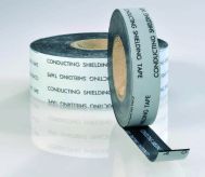 Self amalgamating, conductive insulation tape for shielding