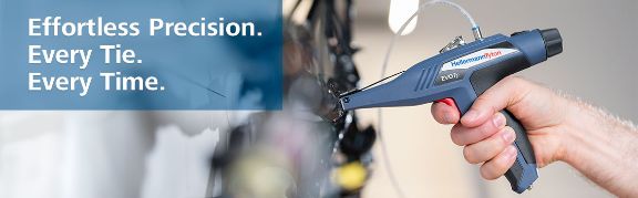 EVO7p — High-performance pneumatic tool for industrial cable tie applications