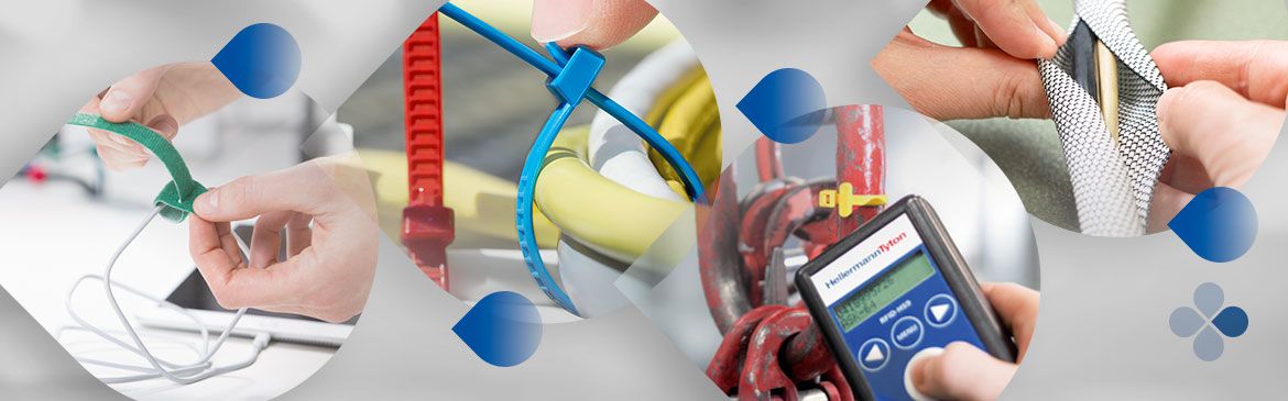 Descubra o portfólio de produtos removíveis e reutilizáveis da HellermannTyton