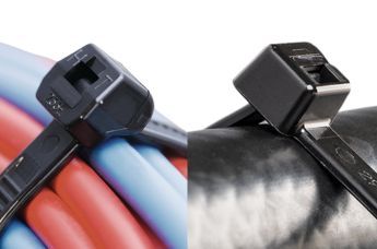 Cable ties made from recycled polyamide