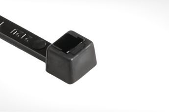 black cable tie