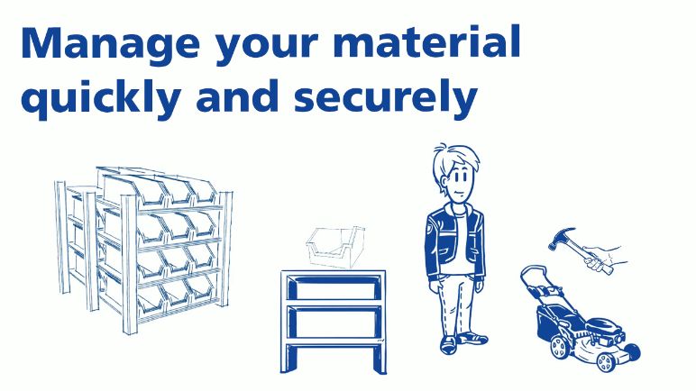 Video: Digitised material management with RFID
