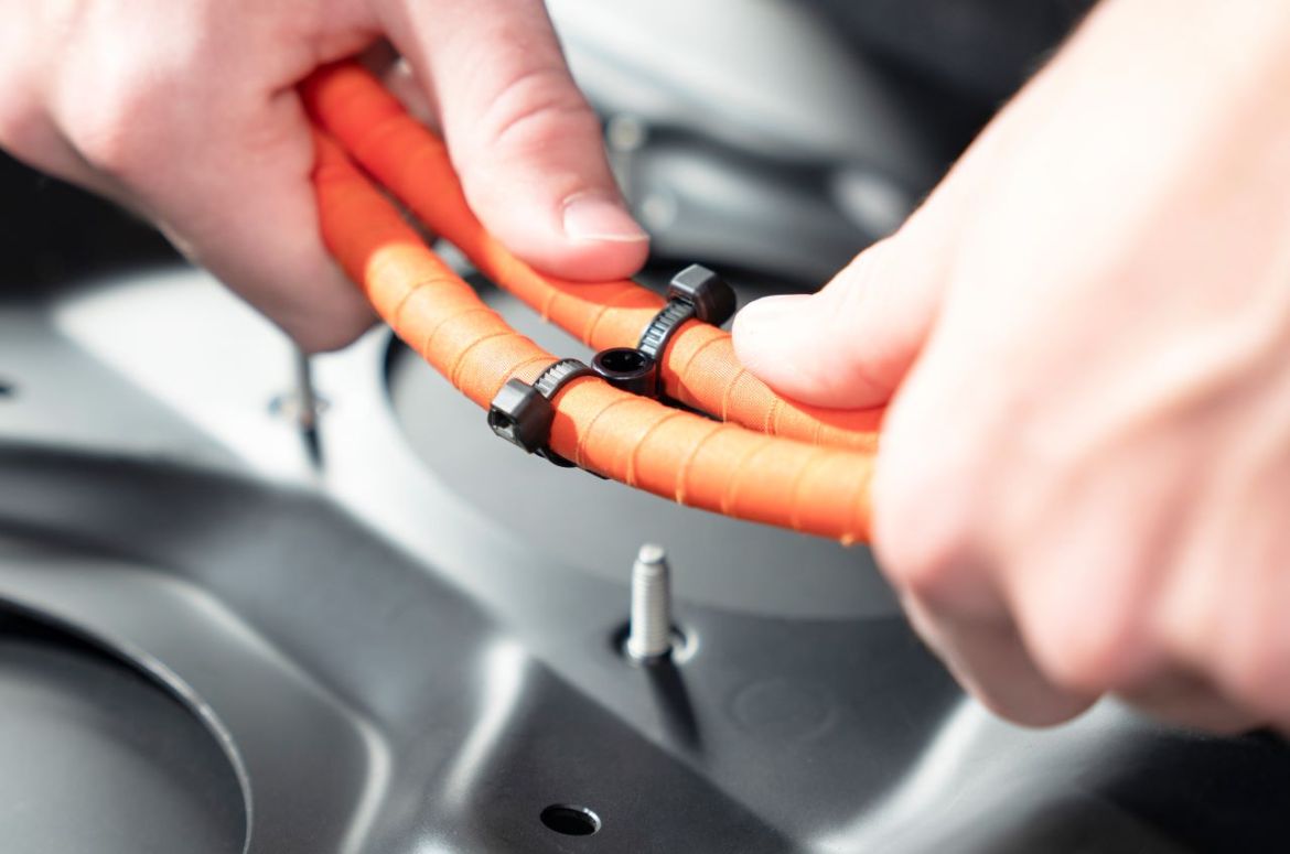 S50ROS cable tie in application