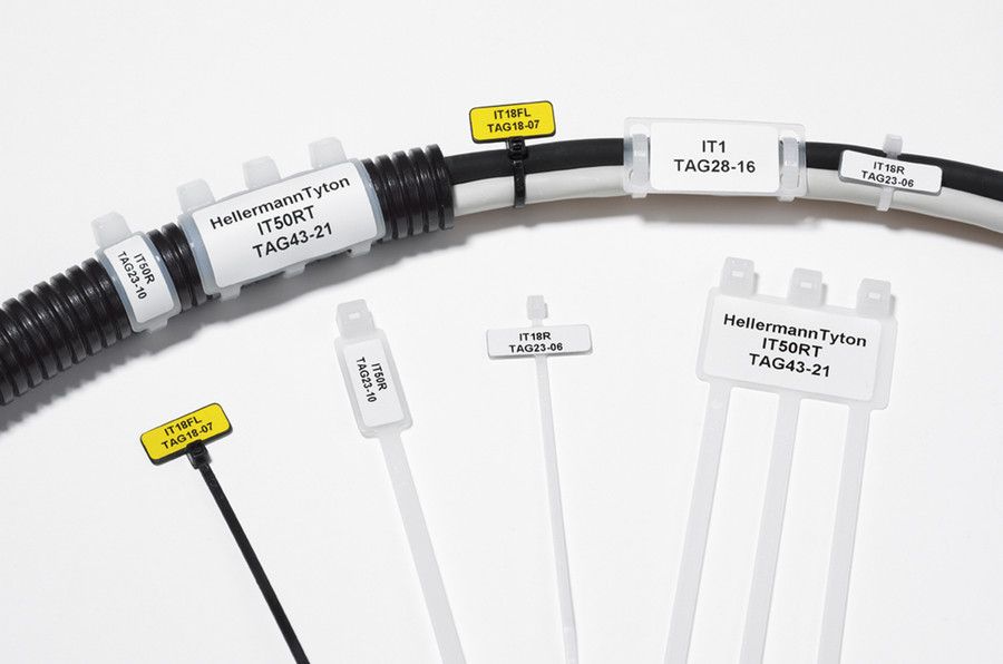 Identification cable ties