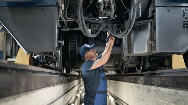 cable installation in railway industry