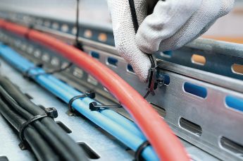 Cable tie mounts for a fast installation