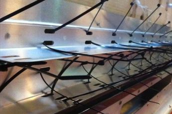 One click mount in cable tray