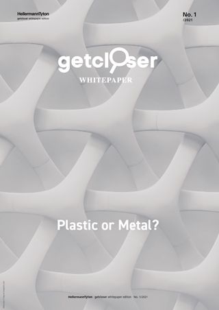 White paper cover for “Plastic or metal cable management solutions?”