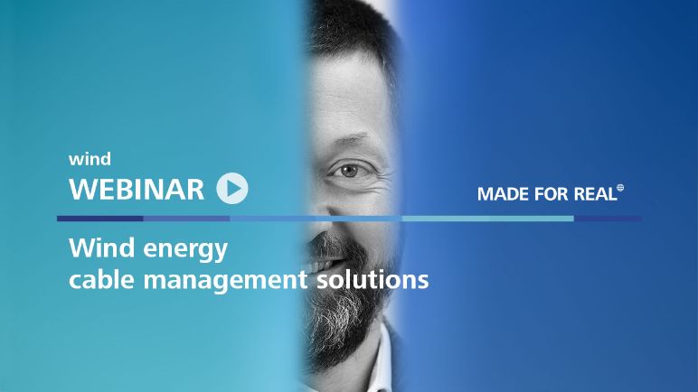Cable management solutions for wind energy
