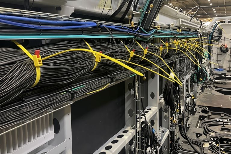 SpeedyTie and Softfix in temporary rail cable management process