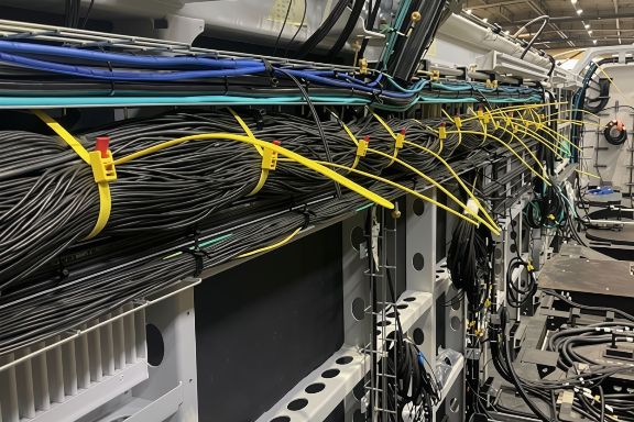 SpeedyTie and Softfix in temporary rail cable management process