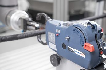 ATS flex automatic bundling system working with a robot