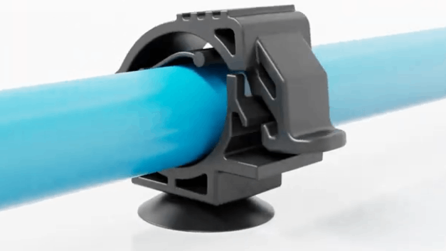 Fluid routing: automotive fasteners, line clips, clamps, ties