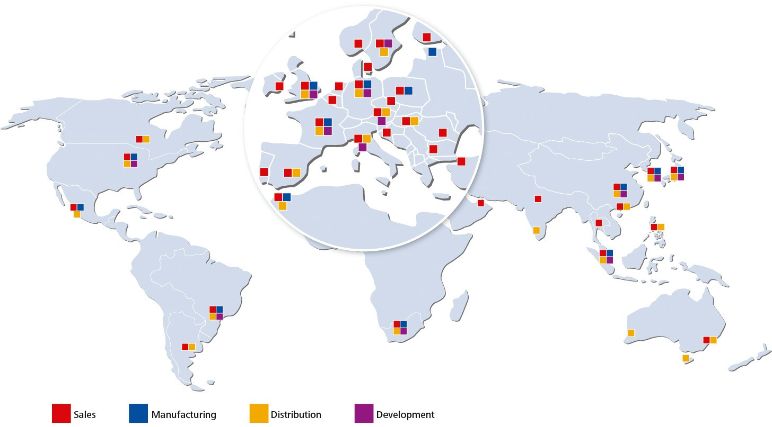 HellermannTyton pelo mundo