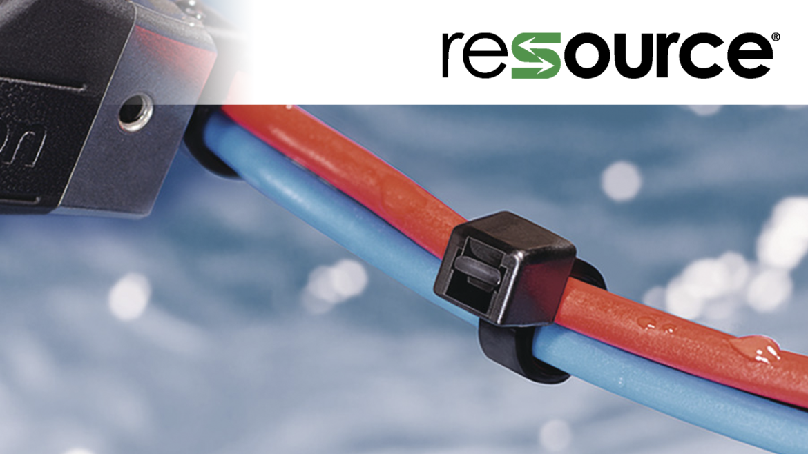 Obrázek nejdůležitějších vlastností ReSource - stahovací pásek řady T50