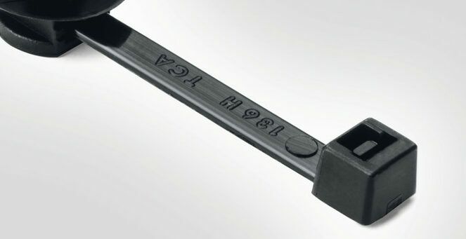 Cable tie with engraving