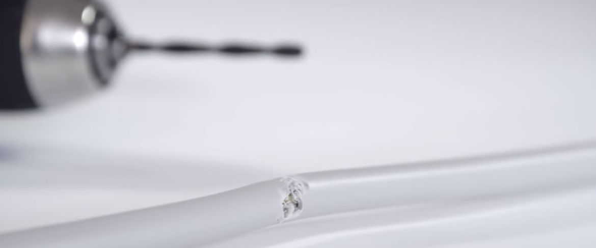 Drilled cable