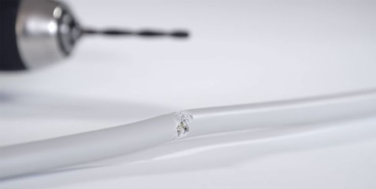 Drilled cable