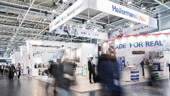 HellermannTyton trade fair booth