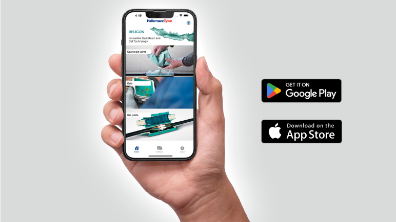RELICON solution finder app screen