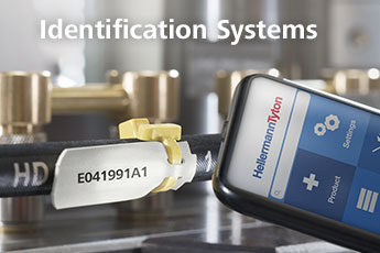 Cable labels, wire labels for industrial identification