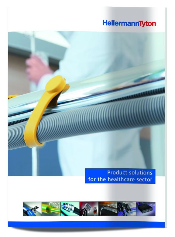 Cover brochure Product solutions Healthcare Sector