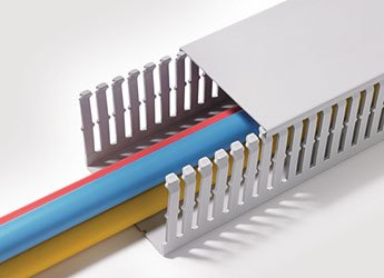 The halogen-free wiring duct HTWD-HF