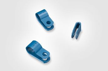 Magnetic detectable cable clips