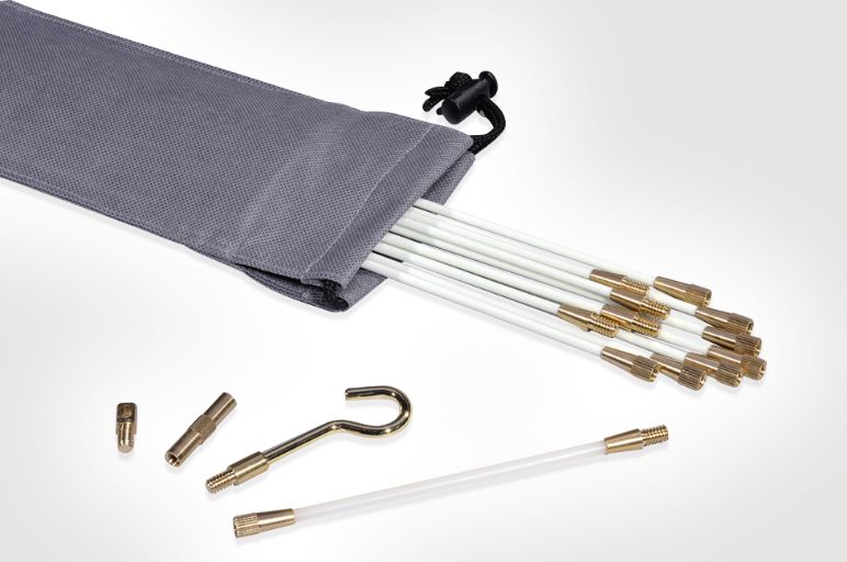 Cable puller tool for electricians to easily route cables