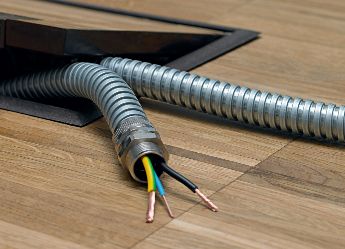 Метални защитни гофрирани тръби за кабели от поцинкована стомана за защита на кабела SC.