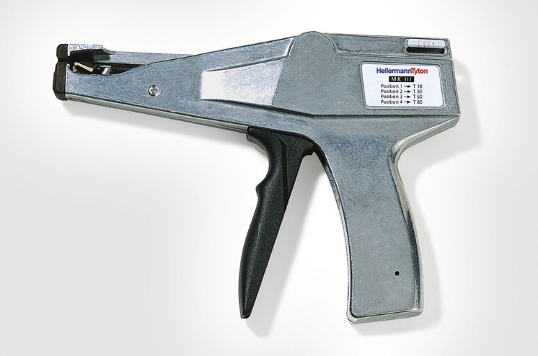 Manuel kablo bağlama aleti metal kasa: 4.8 mm kayış genişliğine kadar MK3SP manuel kablo bağlama aleti