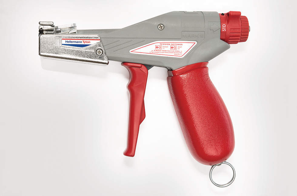 Industrial Automatic Tension & Trimming Cable Zip Tie Gun Tool 
