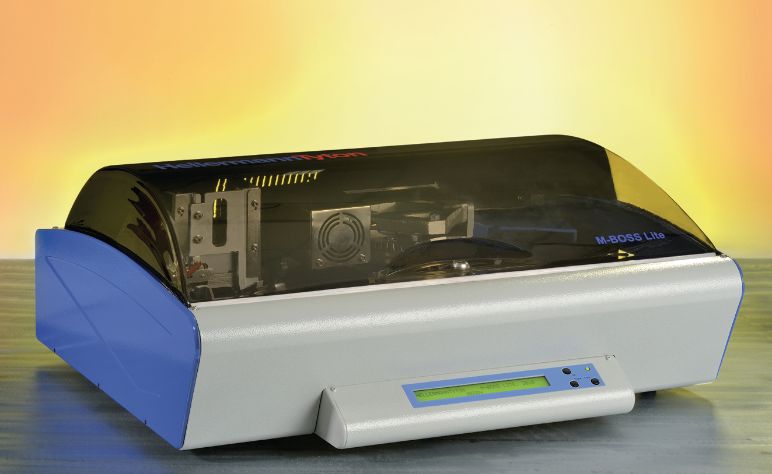 Industrial identification with Stainless Steel Printing System M-BOSS Lite