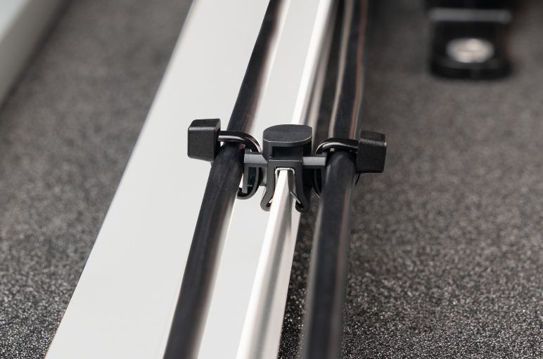 T50REC1-3 EdgeClip for single, double or triple routing in parallel or perpendicular for cables.