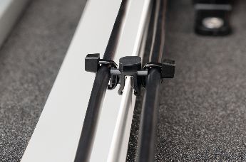 T50REC1-3 EdgeClip for single, double or triple routing in parallel or perpendicular for cables.