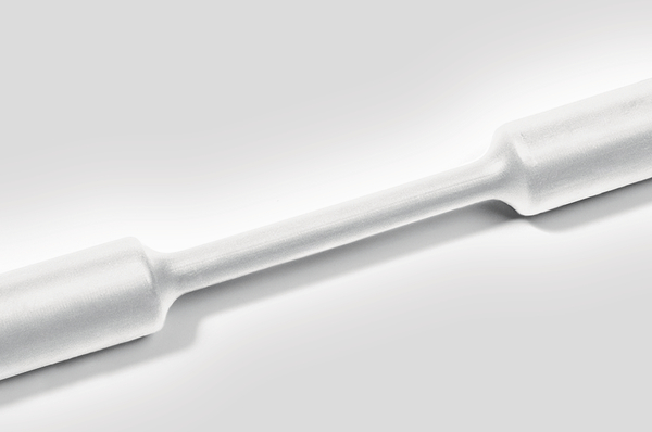 White heat shrink tubing