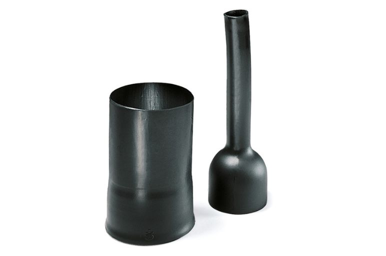Bulbous heat-shrinkable boots