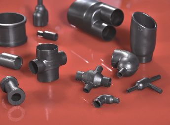 Heat shrink moulded shapes selection