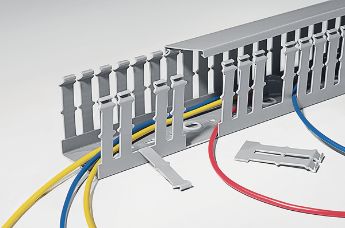 Calhas para fios e soluções de sistema de acessórios