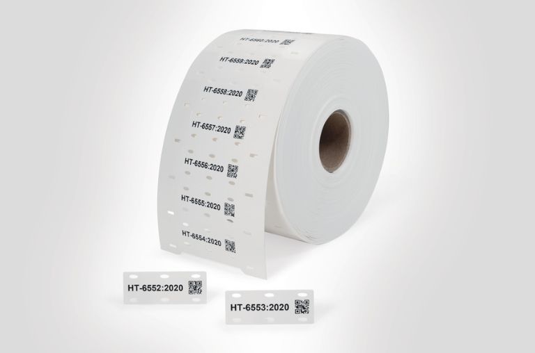 TAGLF Placas de identificação para ligações de cabos TAGLF, em estilo escada