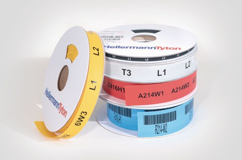 Printable heat shrink labels