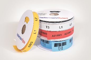 Printable heat shrink labels