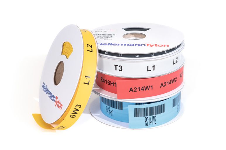 Heat shrink labels for commercial applications