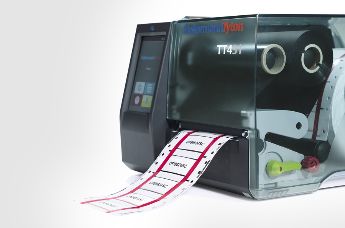 Heat shrink label printer