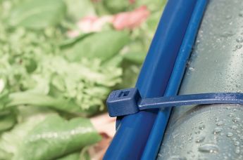 Metal detectable cable ties are very popular in the food, beverages and pharmaceutical industries.